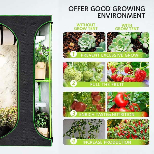 Growbox  Гроубокс (Палатка для растений) 2в1 120*90*180см