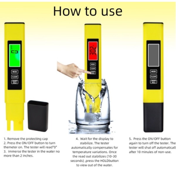 Цифровой тестер качества воды TDS&EC meter