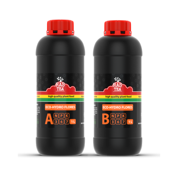 Удобрение RasTea ECO-HYDRO FLORES A/B 1L