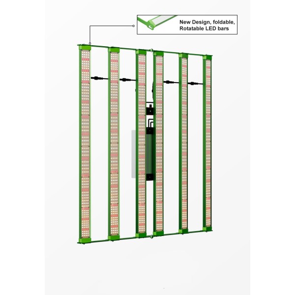 Quantum Bar GREENDIKE 480w Samsung 281b Full Spectrum